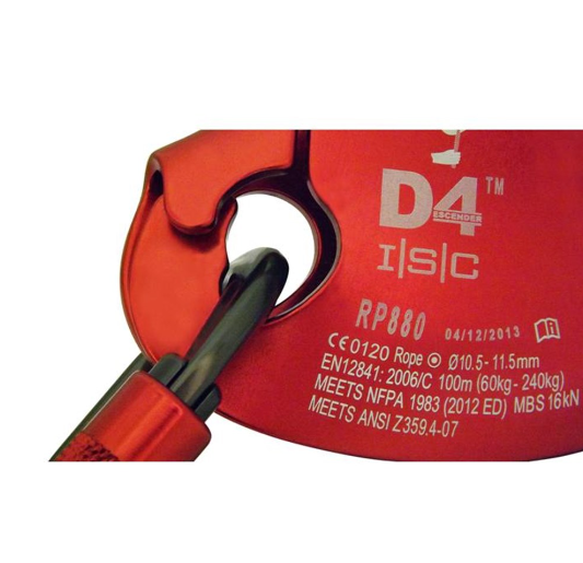 ISC D4 WorkRescue Descender RP880