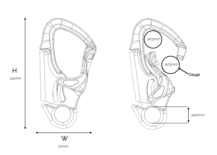 ISC Double-action Snaphook 