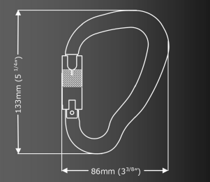 ISC KH455 BIG Dan Karabiner