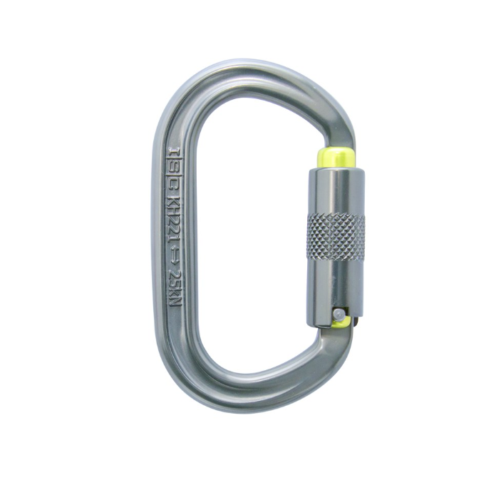 ISC Offset Oval Karabiner SuperSafe 3-pack