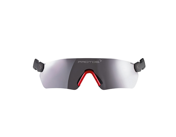 Protos Integral Integrated Safety Glasses - Grey Tint