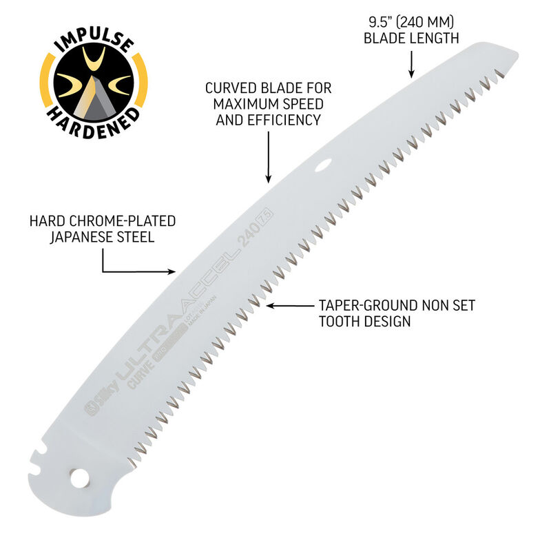 Silky Ultra Accel 240mm Curved Saw 